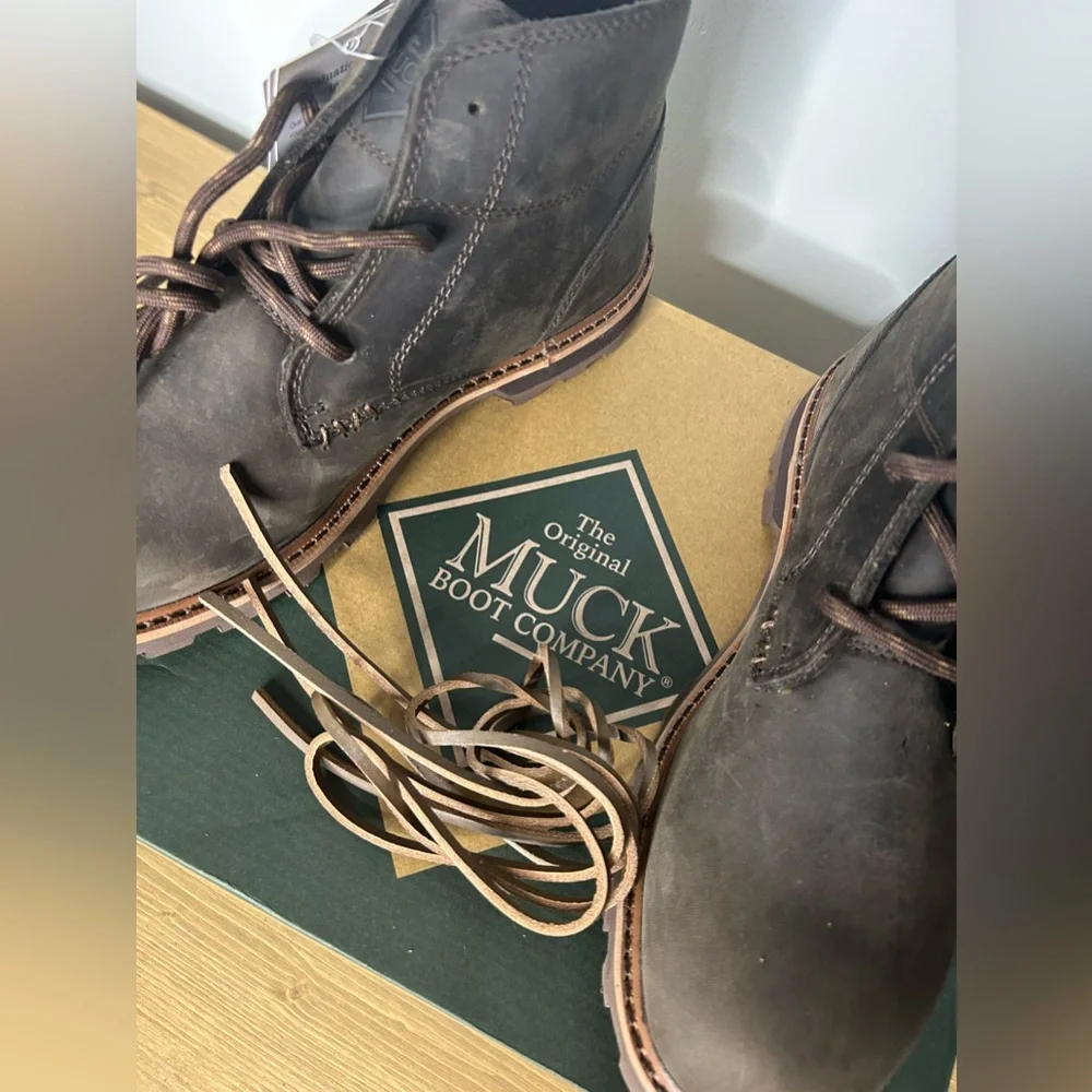 NEW Muck Boot Company- Mens Freeman Boots Sz 8